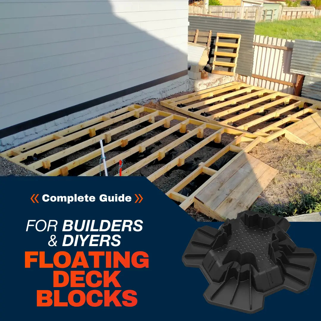 Floating Deck Blocks Australia: A Guide to No-Dig Deck Foundations