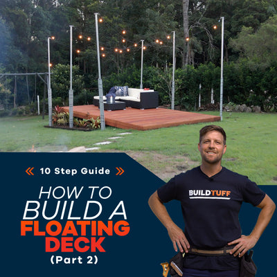 How To Build A Deck Using TuffBlocks – A 10 step how-to-guide (Part 02)