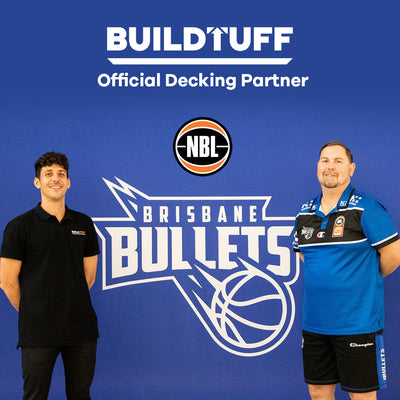 BuildTuff are the official decking partner of the Brisbane Bullets