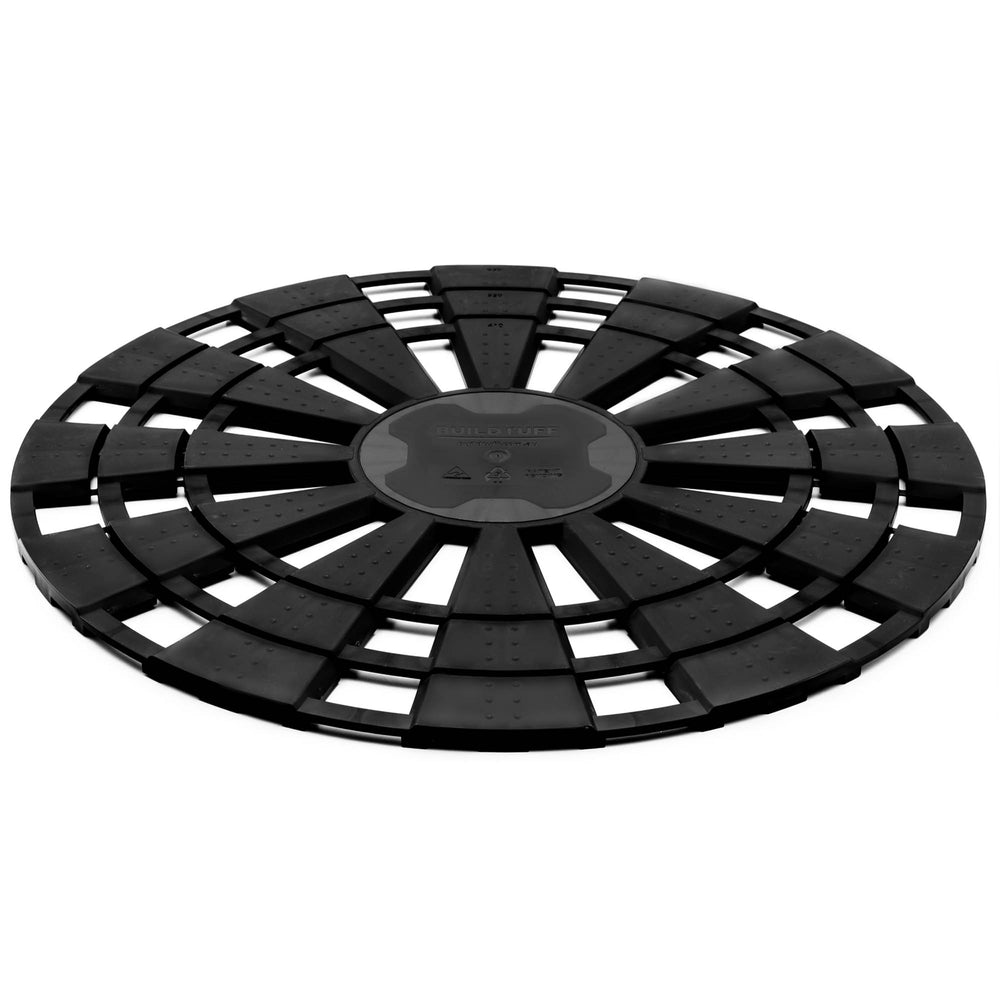 TuffBase 'Pizza Base' - Single Unit, angled view